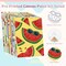Pre Drawn Canvas to Paint for Kids - 12 Packs Fruit Food Theme Pre-Stretched Canvas Panels (5x7 inch),Pre Printed Painting Canvas Kit for Beginners, Party Favor